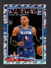 2020-21 OPTIC FAST BREAK ALL-STARS SILVER DISCO PRIZM #7 RUSSELL WESTBROOK