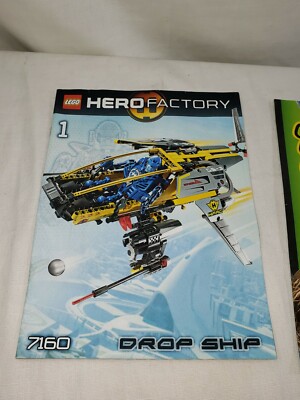 INSTRUCTION MANUAL for Lego set 7160: Hero Factory Drop Ship