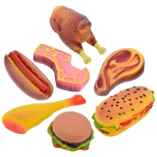 Greenbrier Kennel Club Food Shaped Vinyl Dog Toy 