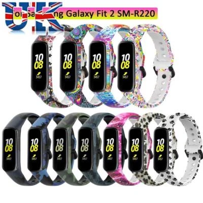 Watchband Colorful Silicone Replacement Strap For Samsung Galaxy Fit 2 SM-R220