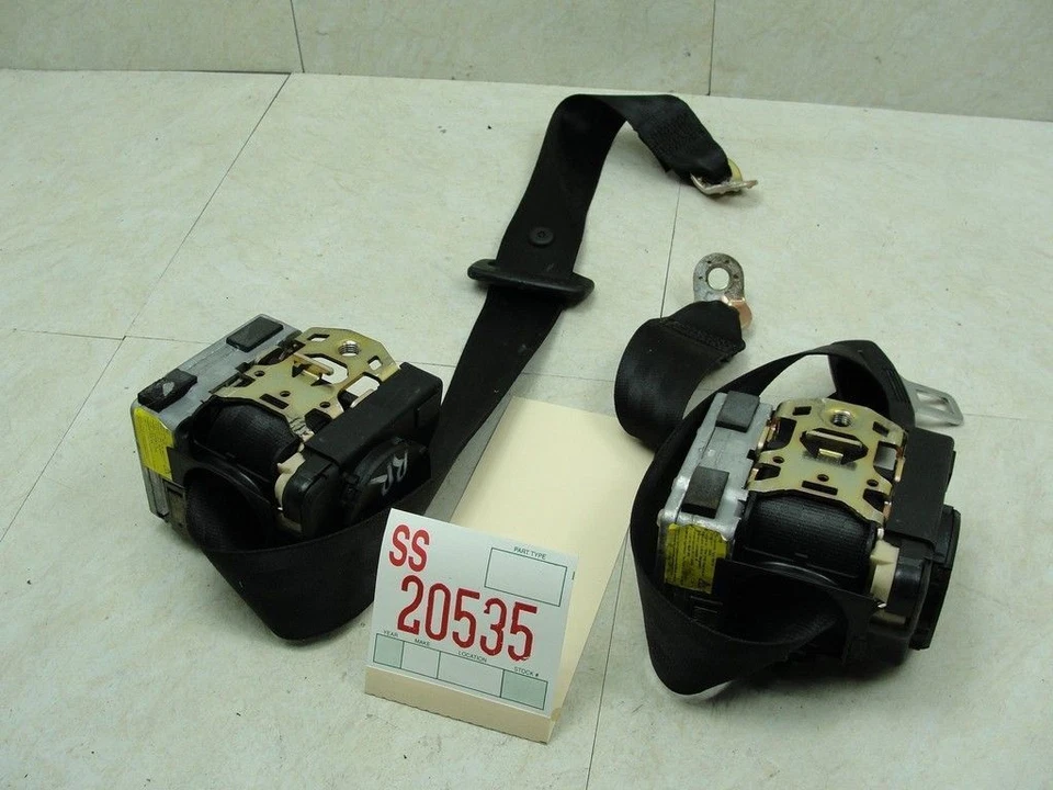 Cinturón de seguridad trasero lado conductor pasajero Audi A6 1998-2004 sedán OEM Foto 3 de 4