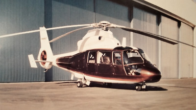 Original Aerospatiale SA365N Dauphin 2 Sales Brochure, 12 page, 8.5 x 11''