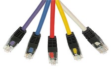 RJ45 Crossover NETWORK LEAD CAT 5e Ethernet Cable 1m 2m 3m 5m 10m LOT Xbox to PC
