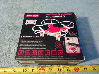 Tech Toyz Aerodrone Microquad Wireless Indoor Quadcopter