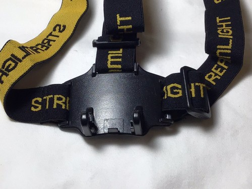 Streamlight 61013 Septor/Trident/Argo/HAZ-LO Headlamp Elastic Black/Yellow Strap - Picture 2 of 6