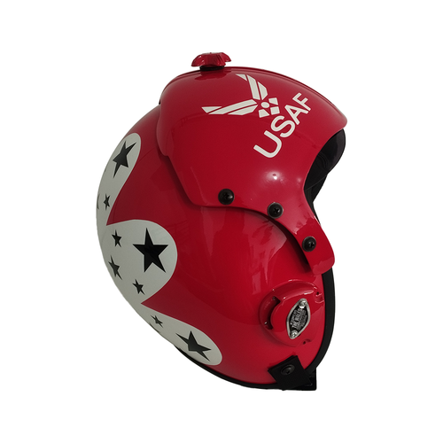 THUNDERBIRDS SQUADRON FLIGHT HGU-33 HELMET PROP PILOT USAF US AIR FORCE + SHIRT - Picture 18 of 20