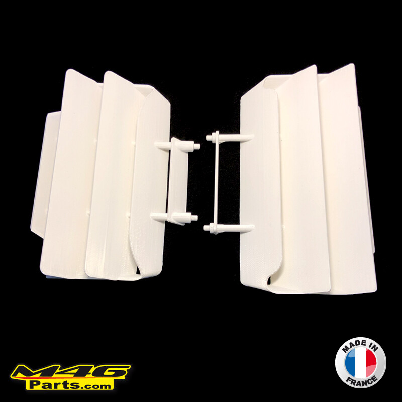 Grilles Radiateur Yamaha YZ 125 Remplacement Restauration Moto 1986