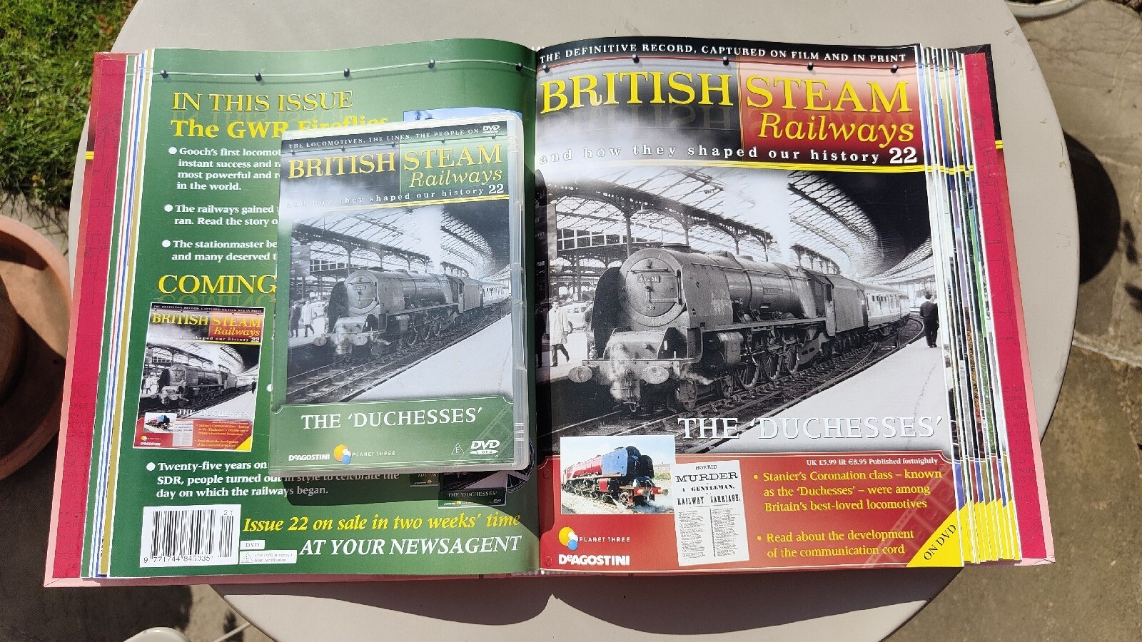 DeAgostini British Steam Railways Magazine & DVD #22 The Duchesses