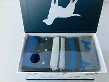 Men’s Sock Gift Set 5 Pairs Size 8-12 New In Box Dog And Rose Sock Co.
