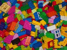 LEGO - DUPLO - HUGE BRICK SALE - LOT of 100 PIECES - $28.99 - FREE SHIPPING !!