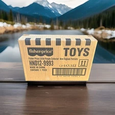 Fisher-Price NFL New England Patriots Little People Collector Series SEALED PATS