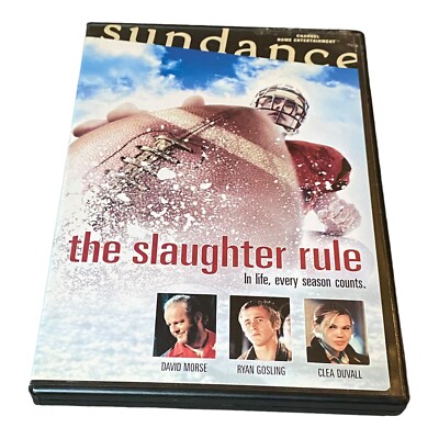 The Slaughter Rule (2003) DVD - Ryan Gosling, David Morse, Clea Duvall 
