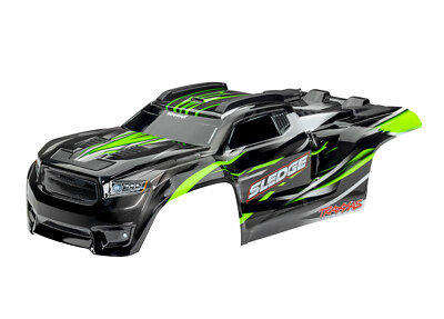 Traxxas 9511G Sledge Body Assembled Green for sale online