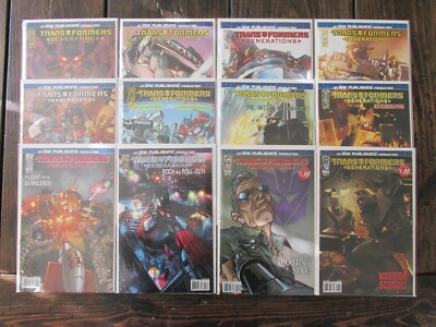 IDW 2006 TRANSFORMERS GENERATIONS Comic Book Issues #1-12 Set 1-4B 5A 6B 7-12A