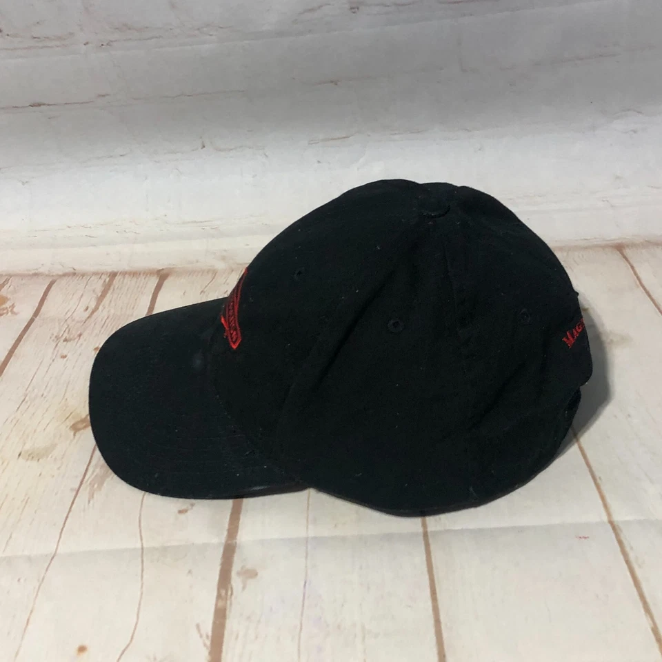 Clásico Briggs & Stratton Todo Negro Magneto Power Sombrero de Gancho/Bucle Ajustable Foto 3 de 4