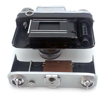 Soviet copy of Contax III Zeiss Ikon CHROME camera with Sonnar 2