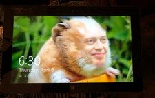  BROKEN Microsoft Surface RT 1572 Silver 32GB and 8gb 10.8  Good Used Read