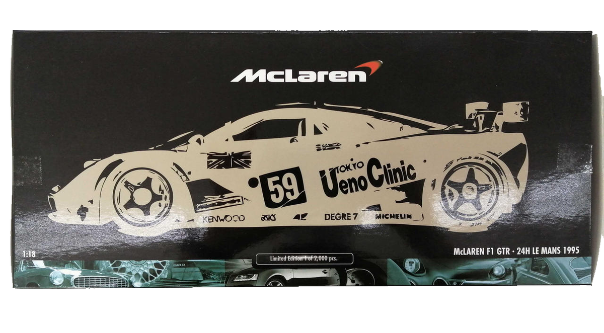 ミニチャンプス1/18 McLaren F1 GTR Minichamps 1/18 McLaren F1 GTR LARK Le Mans 1997 | eBay