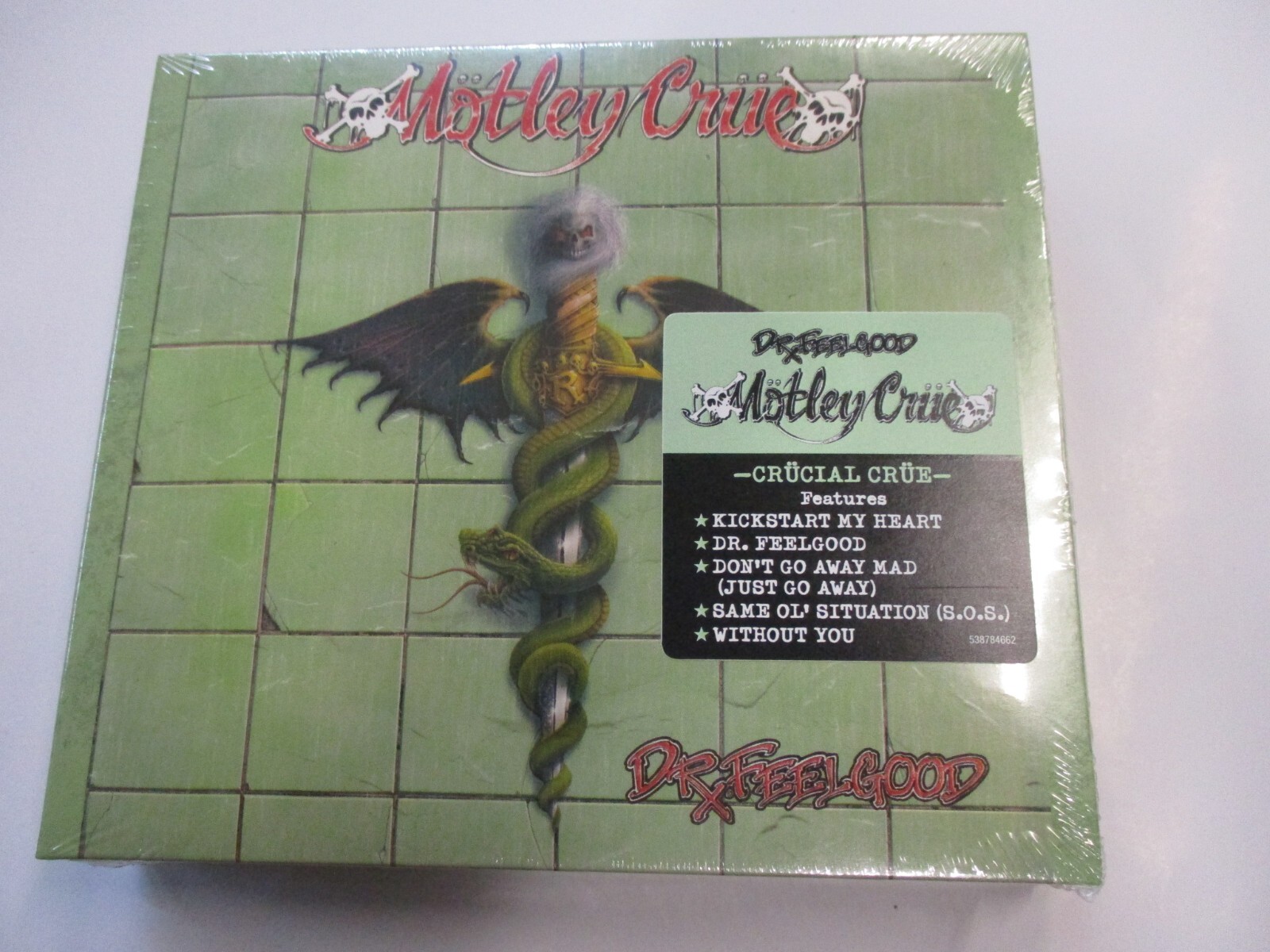 MOTLEY CRUE - DR. FEELGOOD - CD BRAND NEW SEALED 2022