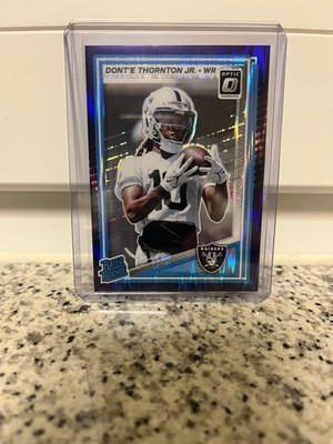 Panini Donruss Optic 2025 Dont´e Thornton Jr. Rated Rookie Purple Shock Prizm