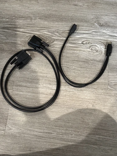 Dual VGA DB9 Male & Female Splitter Cable w Two 6 Pin Mini Din Y Splitter MIDI