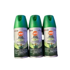 Lot of 3  OFF DEEP WOODS Insect Repellent VIII Dry Repels Mosquitoes 2.5oz