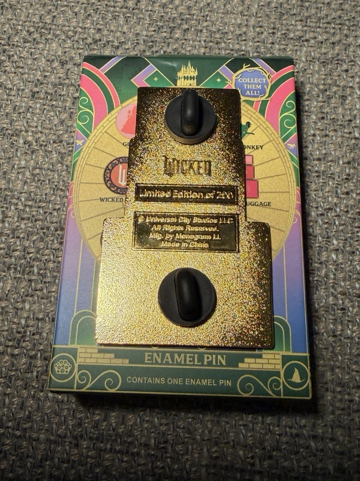 [LE 200] “Glinda Luggage” (PALM Pink à la Mode WICKED Mystery Pin 2.25”) - Image 3 of 4