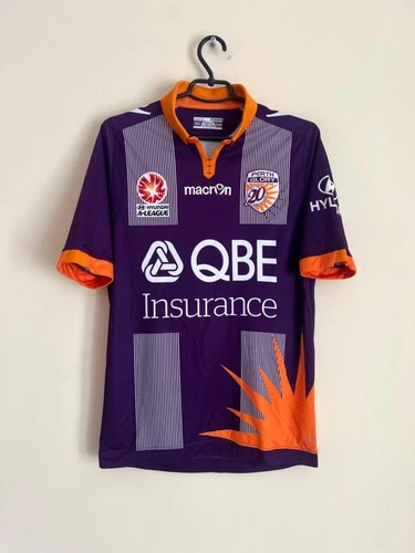 Perth Glory 2016-17 Special Anniversary Jersey Football Shirt Macron Size M Mens