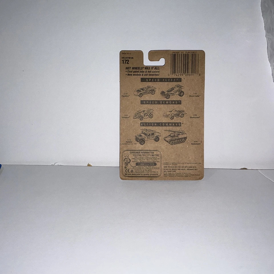 Tarjeta azul Hot Wheels #172 Mazda MX-5 Miata amarilla con ruedas co-moldeadas - nueva en paquete Foto 2 de 4