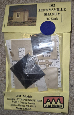 HO AM Models 102 Jennysville Shanty Kit  NIP BE6