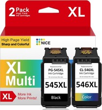Ink Cartridges PG-545XL CL-546XL for Canon Pixma TS 3150 3450 MG 2450 2550 2950