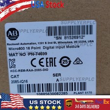 NEW Allen-Bradley 2085-IQ16 Micro800 16 Point Digital Input Module 2085IQ16