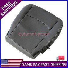 Driver Bottom Leather Seat Cover For Dodge Ram 1500 Express 2010-2012 Dark Gray