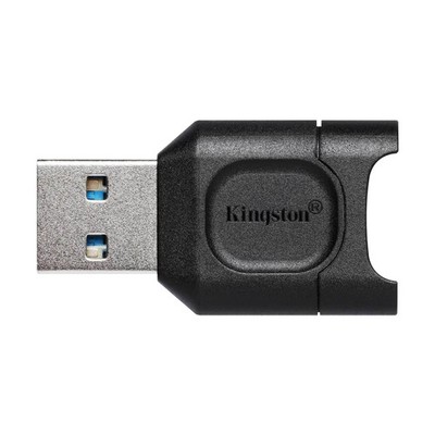 Kingston MobileLite Plus USB 3.2 microSDHC/SDXC UHS-II Card Reader Black