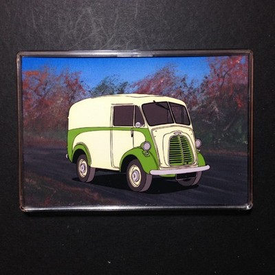 Morris J Type, Van, Klar Kunststoff Kühlschrankmagnet