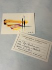 ATC 2.5x3.5 Acrylic Abstract Signed by Artist Leo Midheaven Original Painting — photo 4