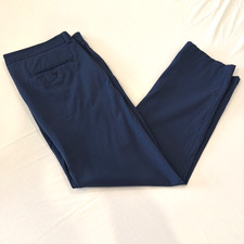 Vineyard Vines Mens 40x30 On The Go OTG Performance Pants Navy Blue Golf Preppy