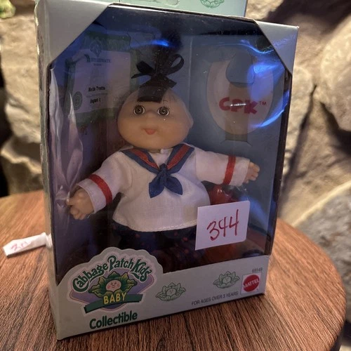 Vintage Mattel Cabbage Patch Kids Baby Collectible Doll New 1995 Martha Yvette