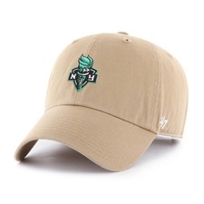Men's '47 Khaki New York Liberty Core Logo Clean Up Adjustable Hat