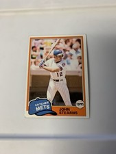 1981 Topps New York Mets John Stearns