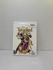 Tangled Nintendo Wii COMPLETE Game With Manual & Poster