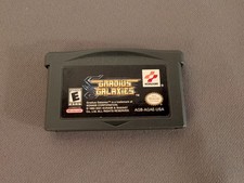 Gradius Galaxies Nintendo Game Boy Advance GBA 2001 Authentic Tested Working
