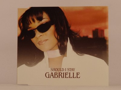 GABRIELLE SHOULD I STAY (G30) 4 Track CD Single including Picture Sleeve GO BEAT