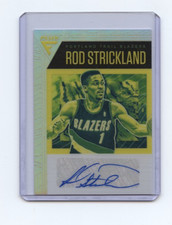 2020-21 Panini Flux - Flux Signatures Rod Strickland #FLS-ROD Silver Prizm (AU)