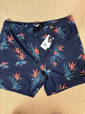 Size XL ~ RIP CURL Laydays Party Volley Swim Trunks / Board Shorts MSRP$69.95