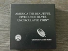 US Mint 2016 America The Beautiful Quarter 5 oz Silver UNC Coin - Harpers Ferry