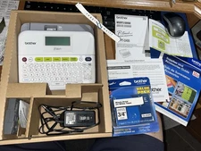 BROTHER P-touch PT-D400 Label Maker PLUS NEW Value 2-Pack 2 TZ tape TSe-2412PK