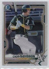 2021 Bowman Chrome Prospects Refractor /499 Logan Davidson #BCP-115 0t2