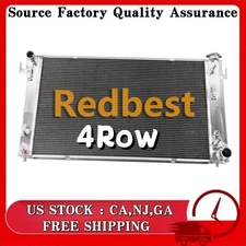 4Row Aluminum Radiator Fit 94-02 Dodge Ram 1500 2500 3500 5.2L 5.9L V8 AT CC1552