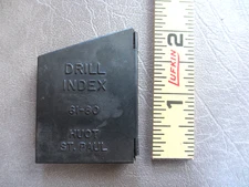 Vintage Huot Drill Index 61 - 80 St. Paul USA 20-piece Micro-Size Drill Bit Set